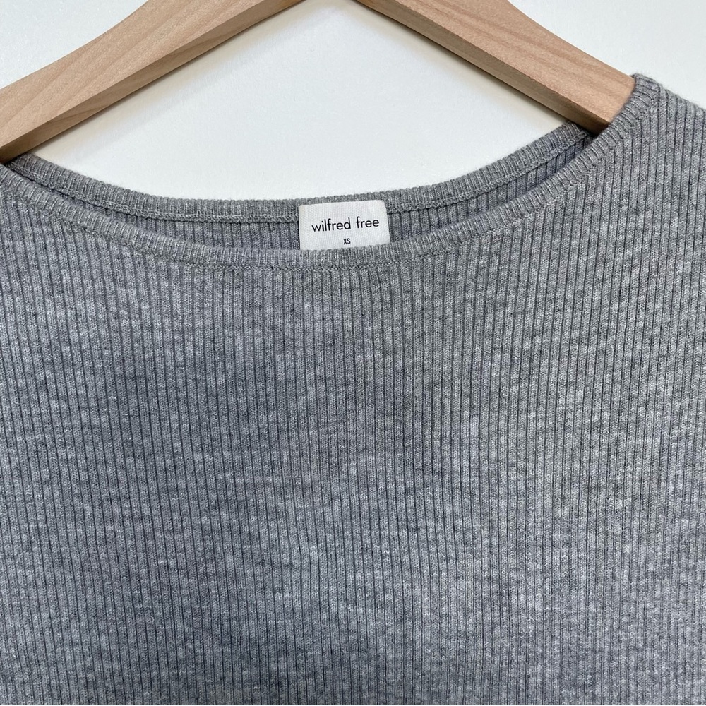 Aritzia Wilfred Free Cut-Out Knit Dress - Picture 3 of 5